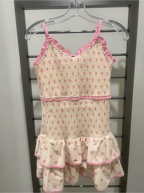 Polka Dot Ruffle Sundress by Baby Pink!